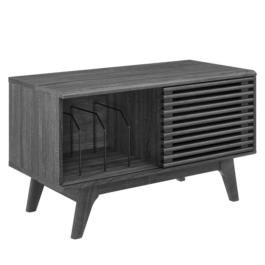 Render Vinyl Record Display Stand - Charcoal (EEI-4263-CHA)