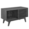 Render Vinyl Record Display Stand - Charcoal (EEI-4263-CHA)