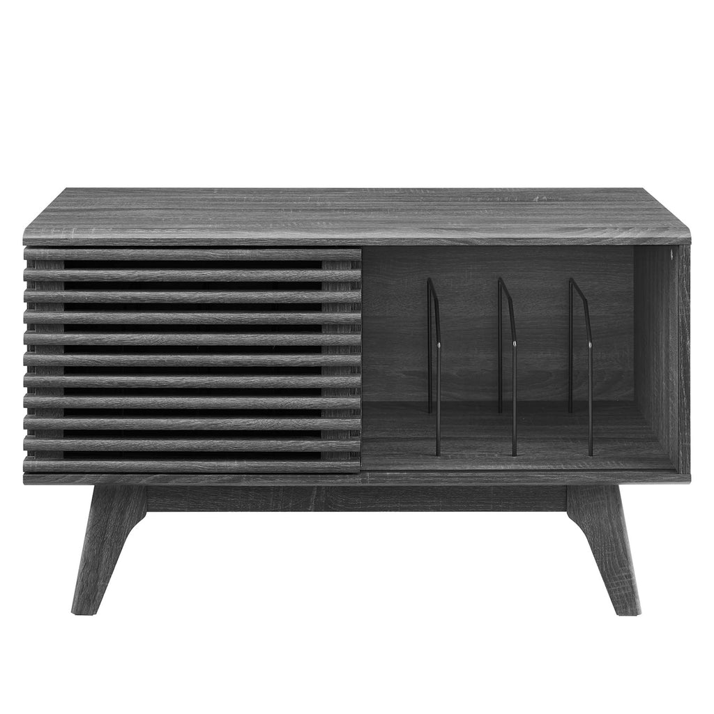 Render Vinyl Record Display Stand - Charcoal (EEI-4263-CHA)