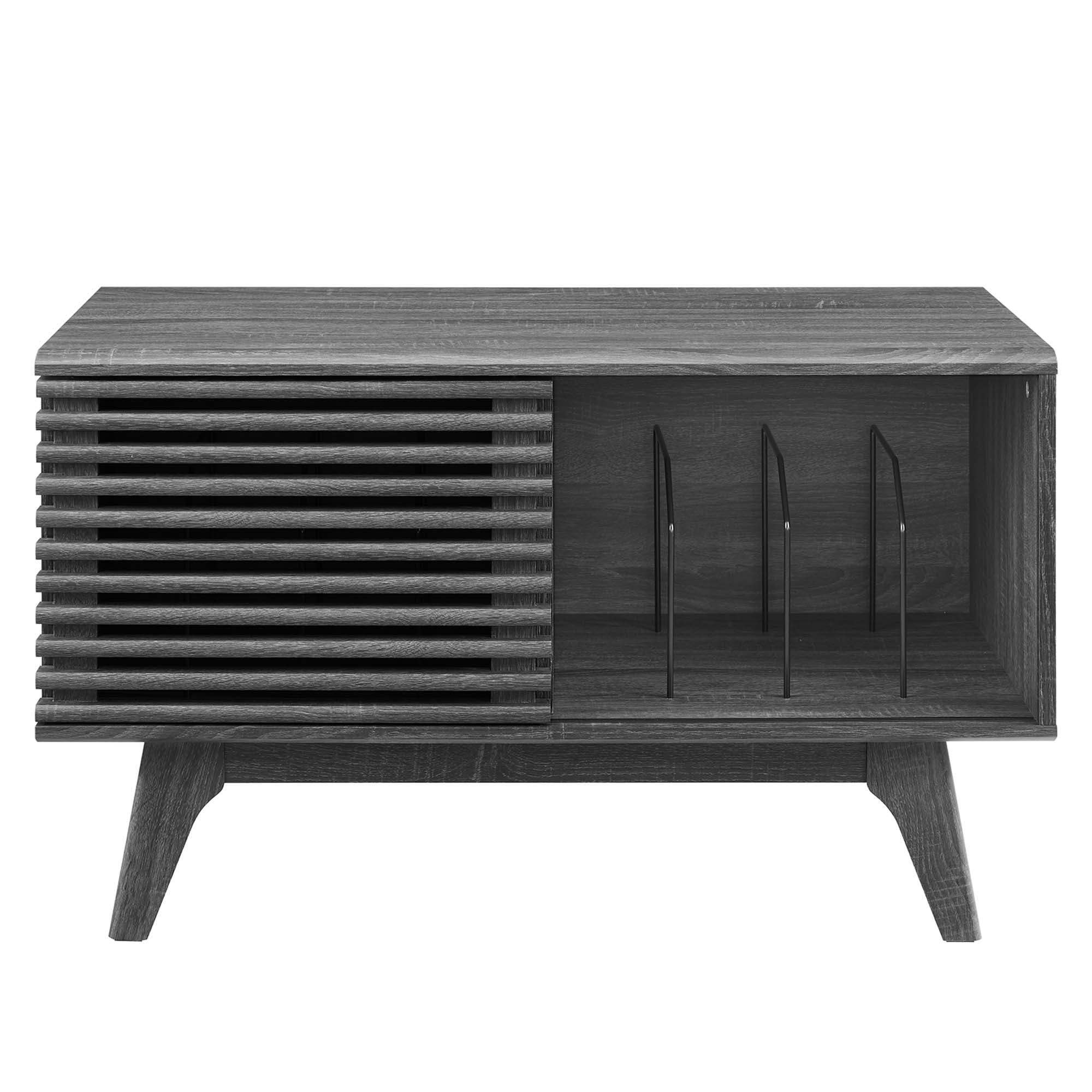 Render Vinyl Record Display Stand - Charcoal (EEI-4263-CHA)