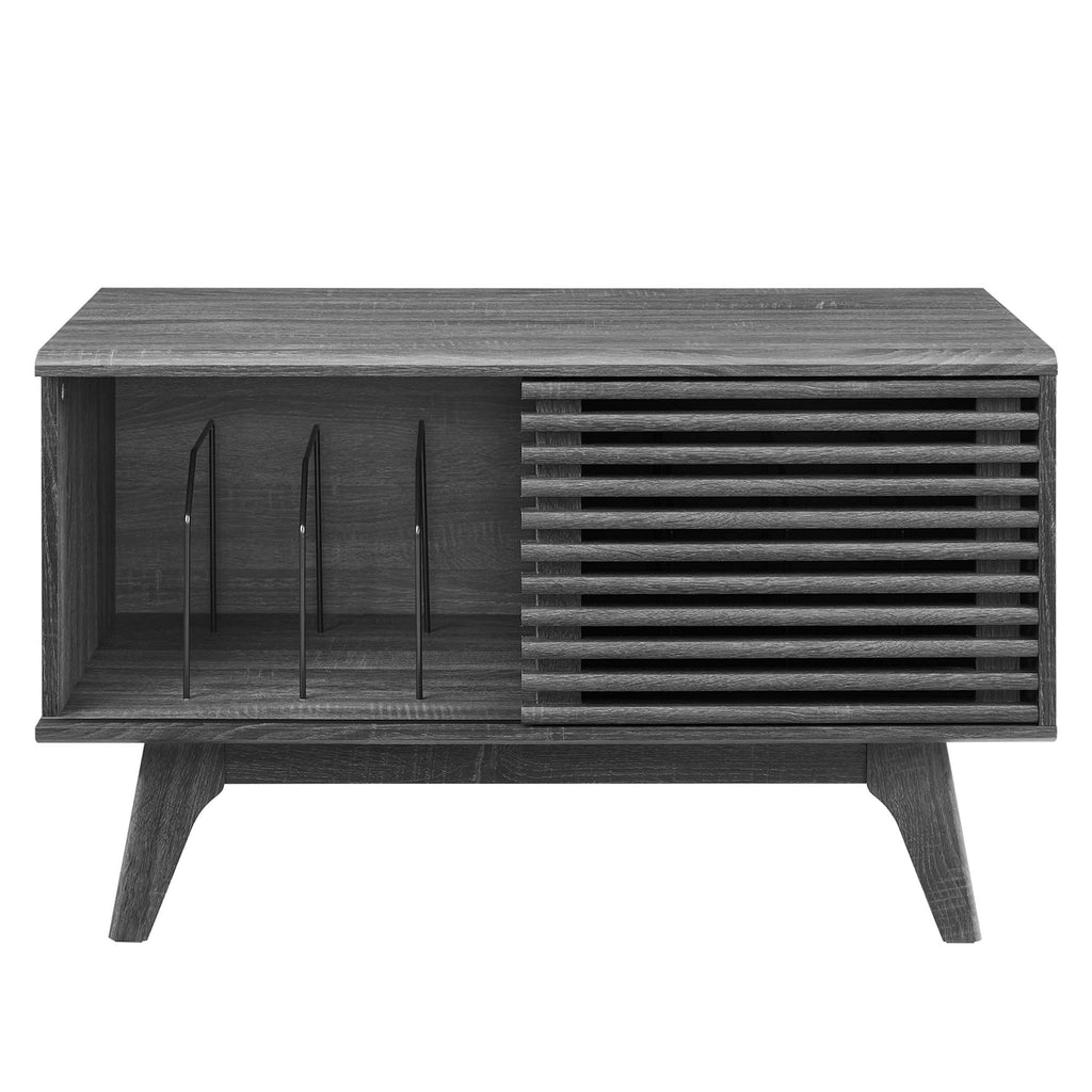 Render Vinyl Record Display Stand - Charcoal (EEI-4263-CHA)