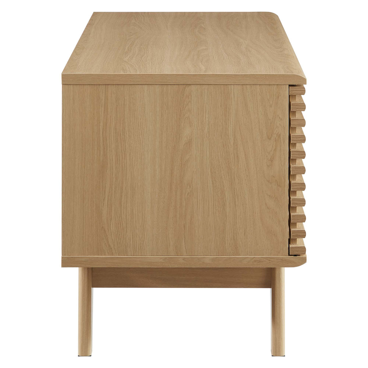 Render Vinyl Record Display Stand - Oak (EEI-4263-OAK)