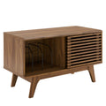 Render Vinyl Record Display Stand - Walnut (EEI-4263-WAL)