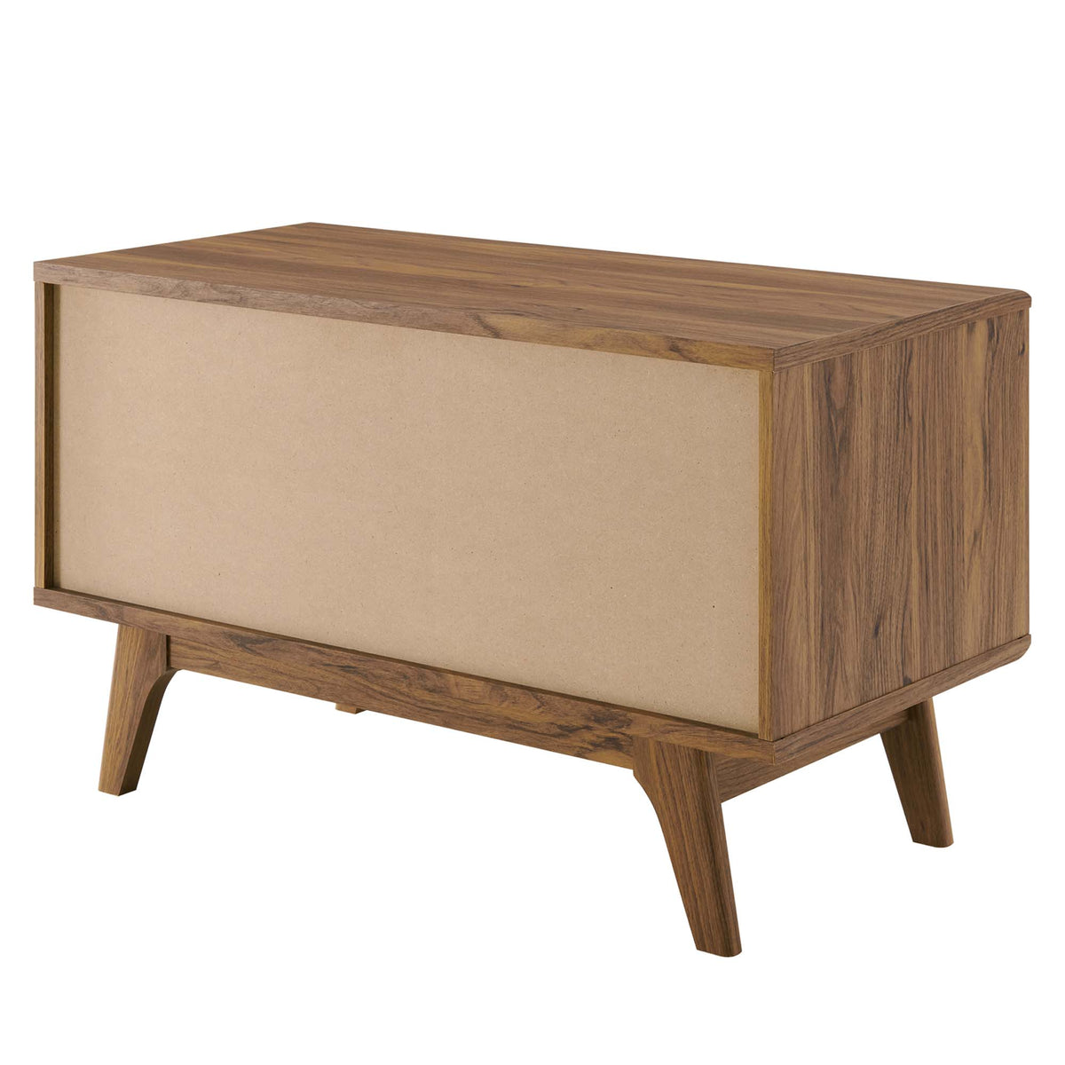 Render Vinyl Record Display Stand - Walnut (EEI-4263-WAL)