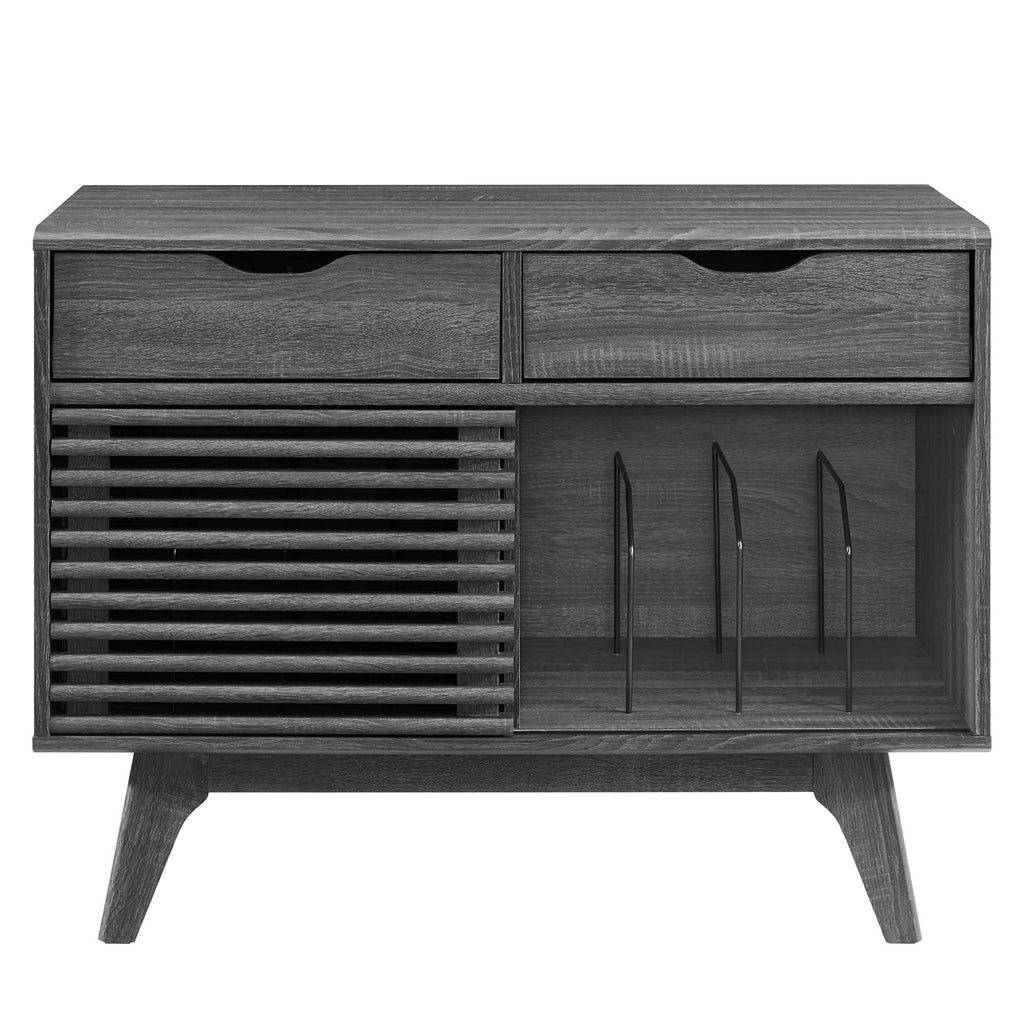 Render Vinyl Record Display Stand - Charcoal (EEI-4323-CHA)