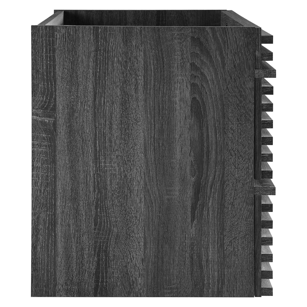 Render 36" Wall-Mount Bathroom Vanity Cabinet (Sink Basin Not Included) - Charcoal