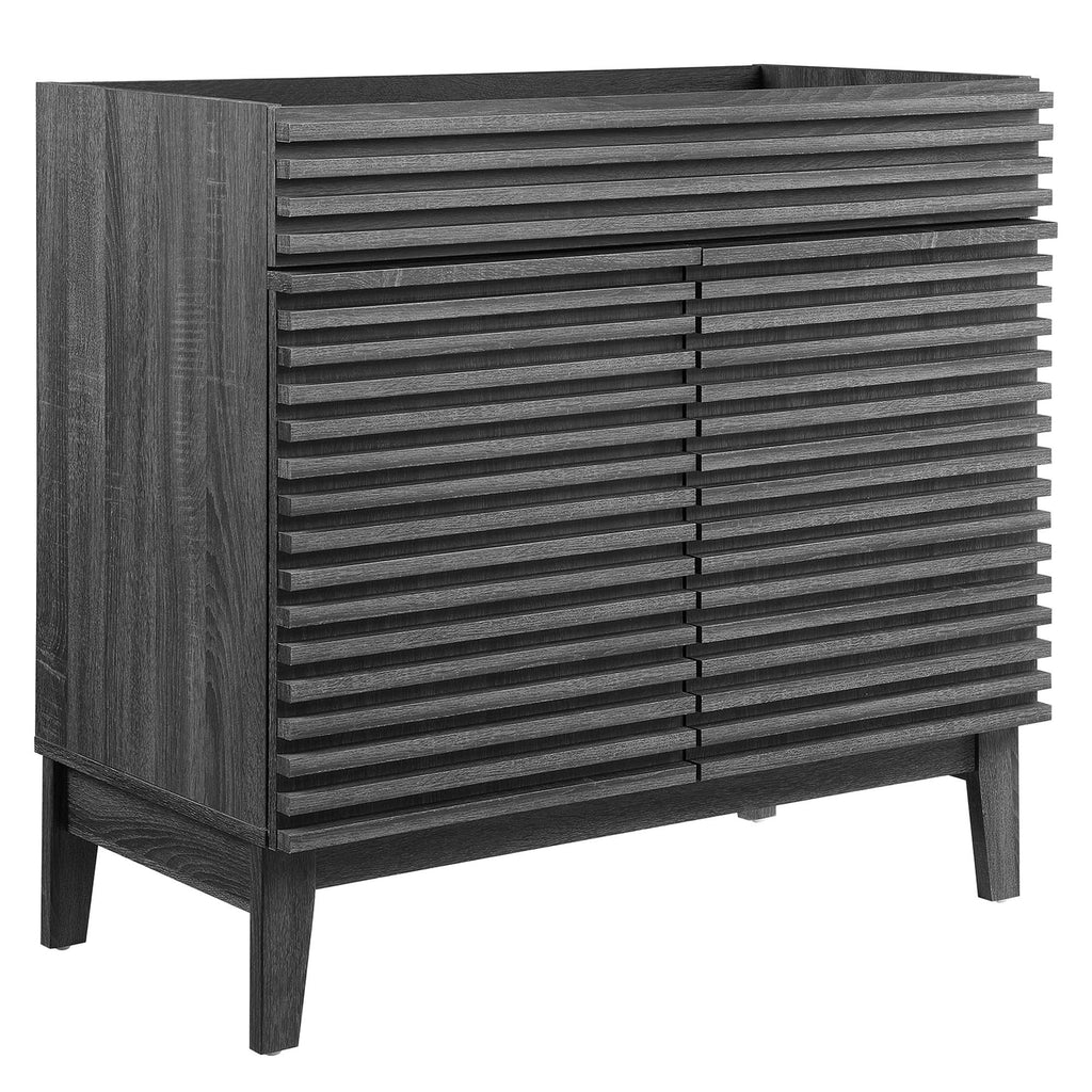 Render 36" Bathroom Vanity Cabinet - Charcoal