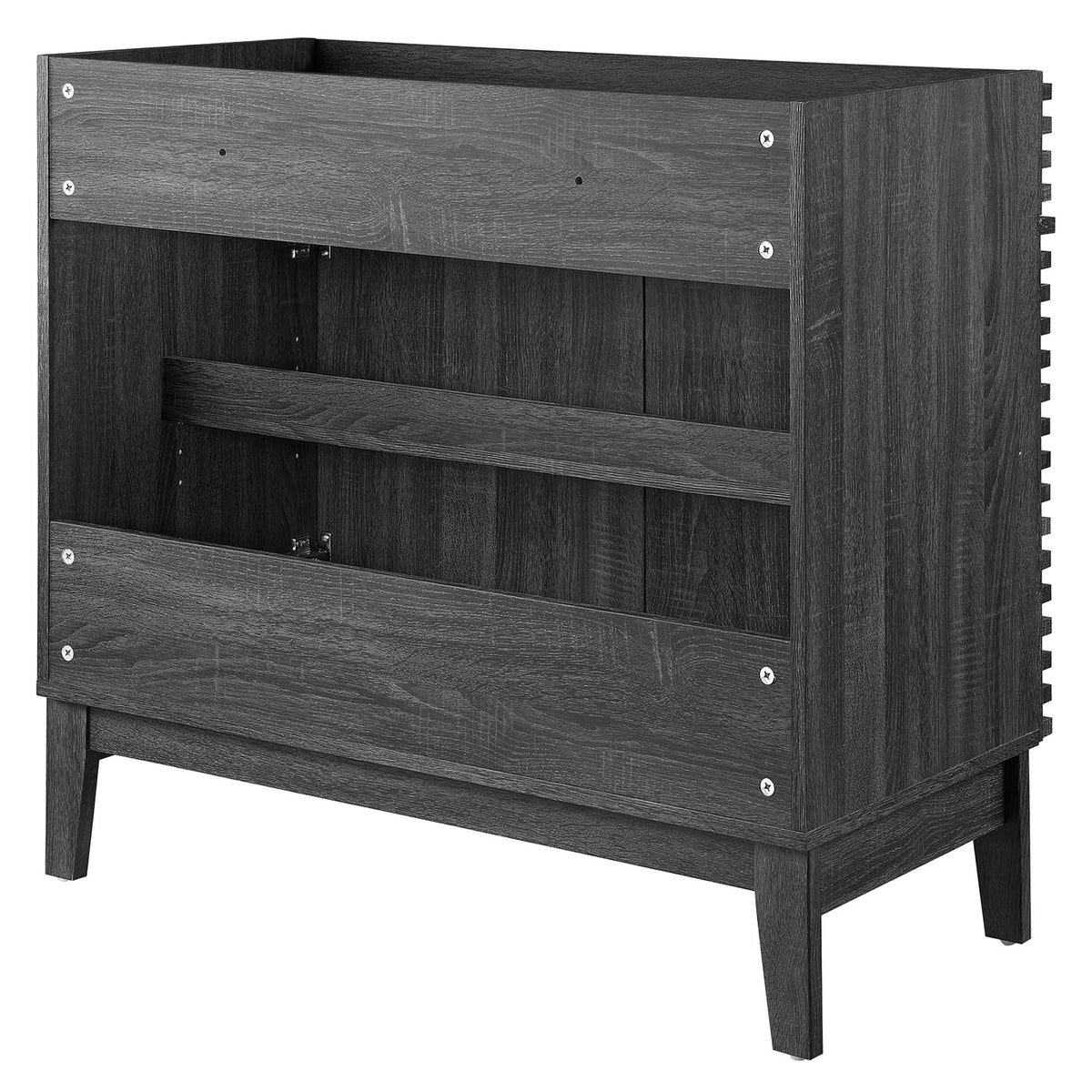 Render 36" Bathroom Vanity Cabinet - Charcoal