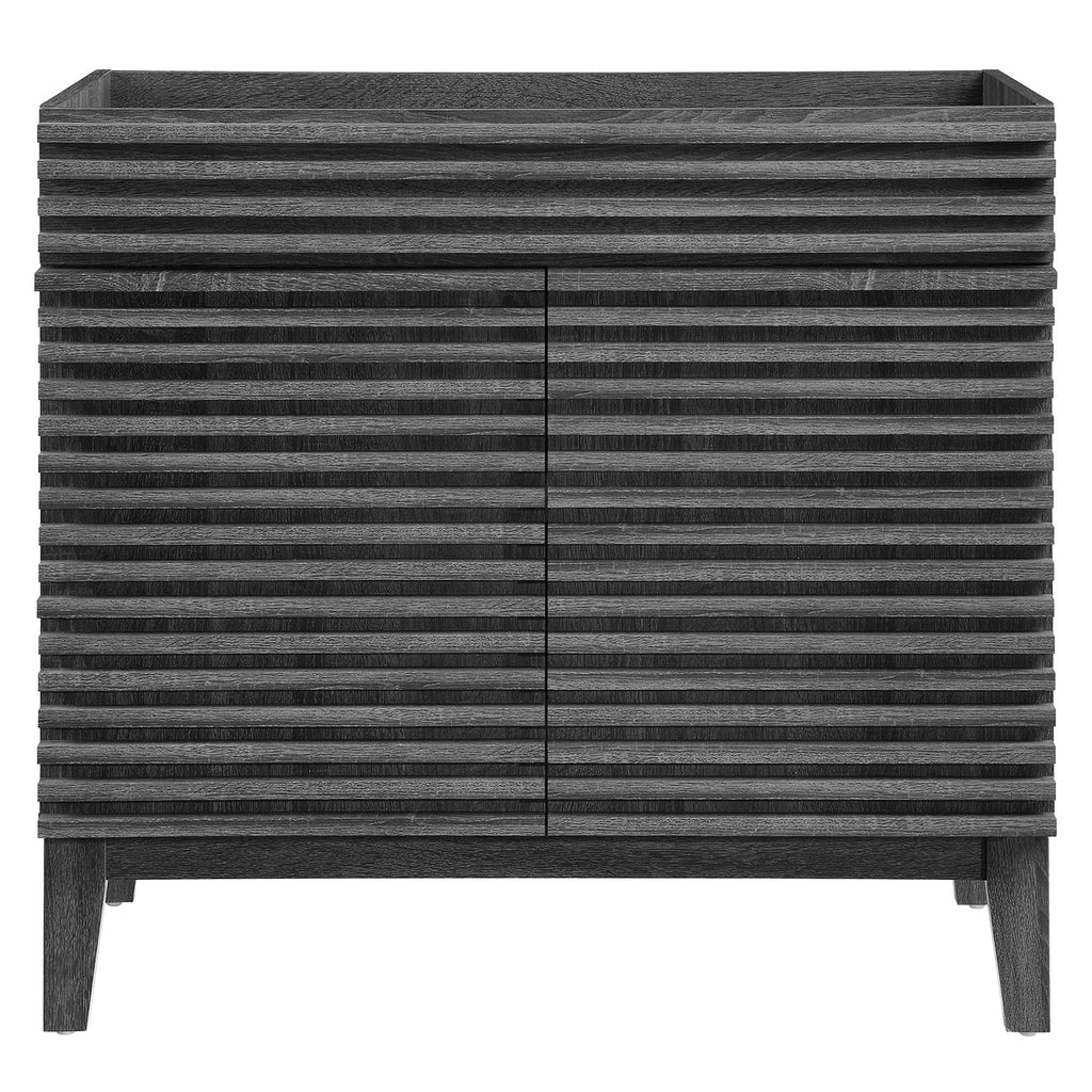 Render 36" Bathroom Vanity Cabinet - Charcoal