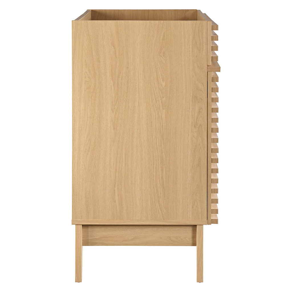 Render 36" Bathroom Vanity Cabinet - Oak