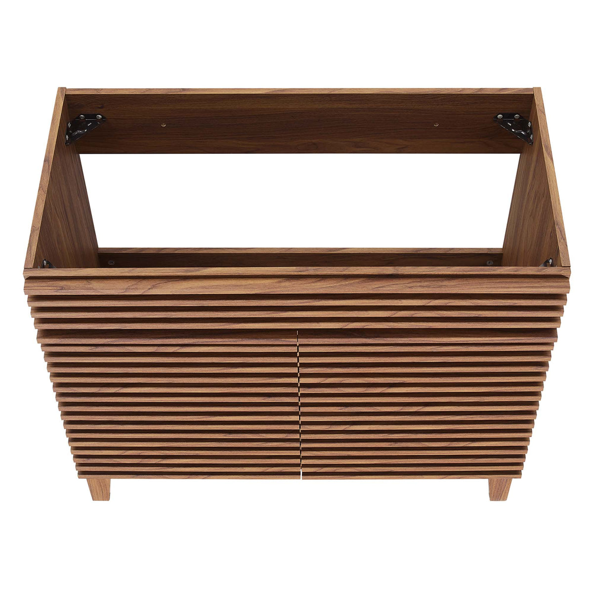 Render 36" Bathroom Vanity Cabinet - Walnut