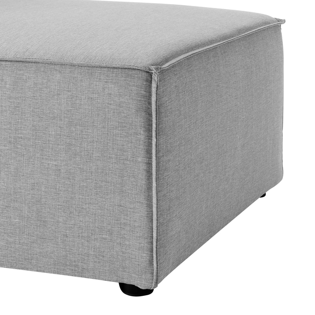 Saybrook 3-Piece Outdoor Patio Upholstered Sectional Sofa - Gray