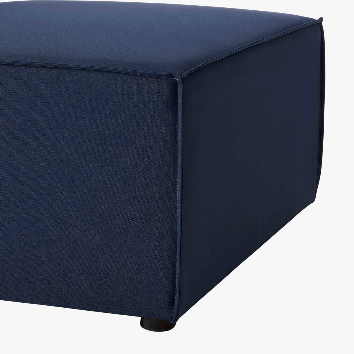 Saybrook 3-Piece Outdoor Patio Upholstered Sectional Sofa - Navy