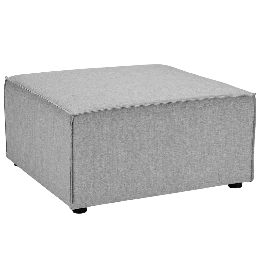 Saybrook 10-Piece Outdoor Patio Upholstered Sectional Sofa - Gray