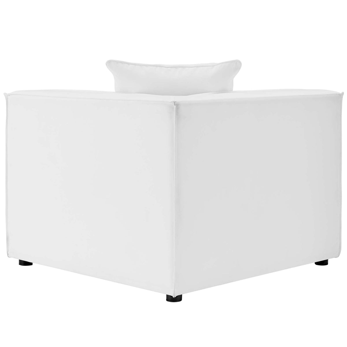 Saybrook 10-Piece Outdoor Patio Upholstered Sectional Sofa - White
