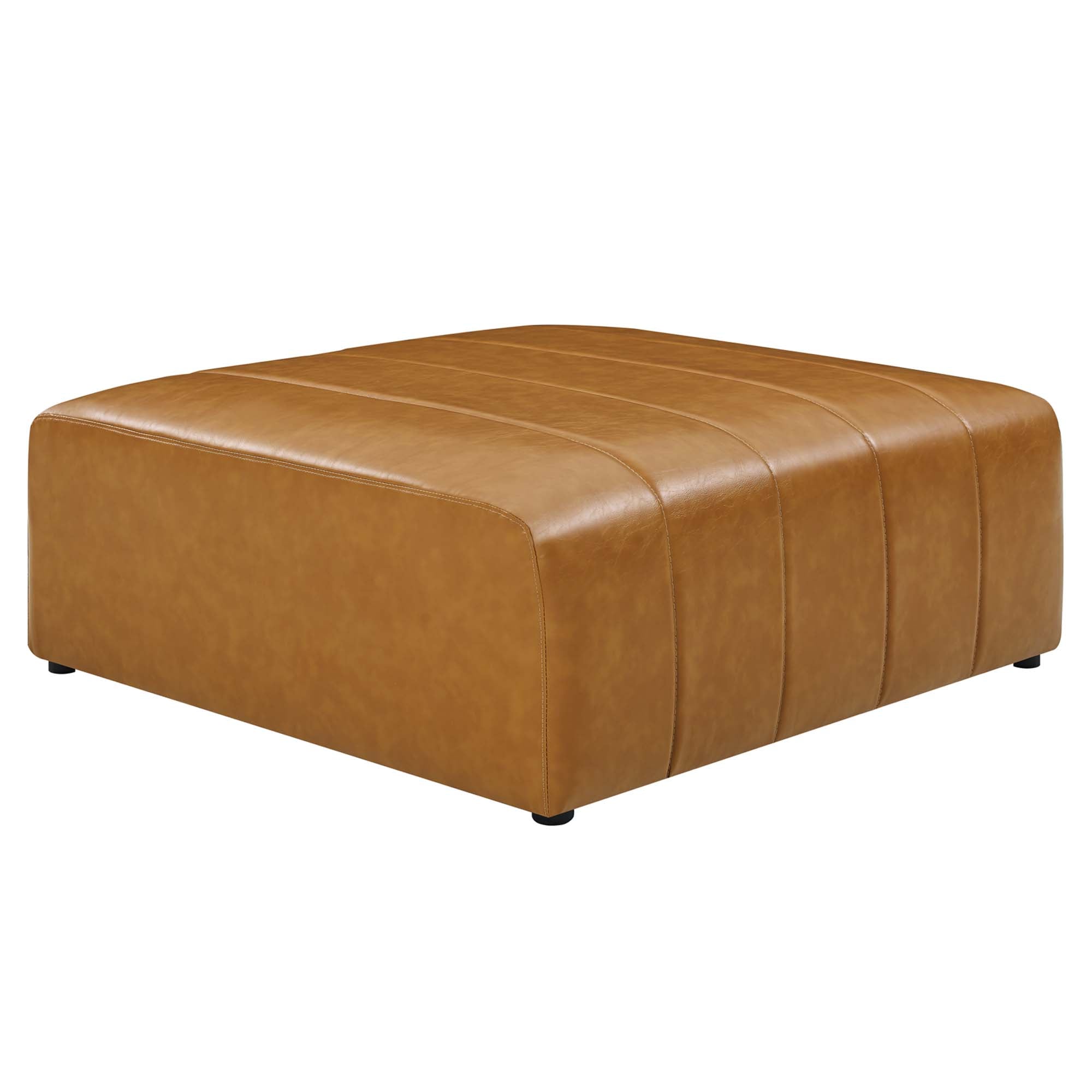 Bartlett 6-Piece Vegan Leather Sectional Sofa - Tan