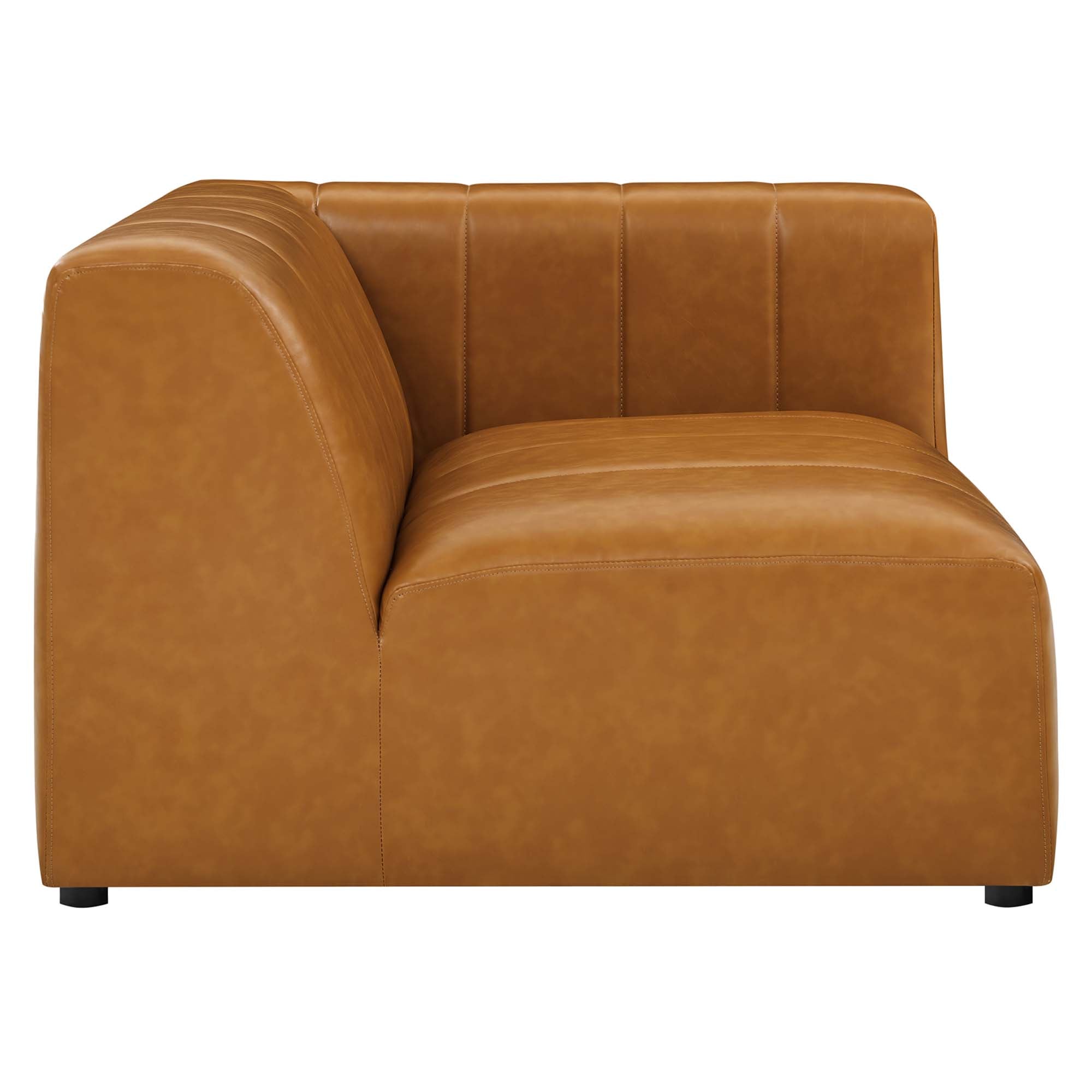 Bartlett 8-Piece Vegan Leather Sectional Sofa - Tan