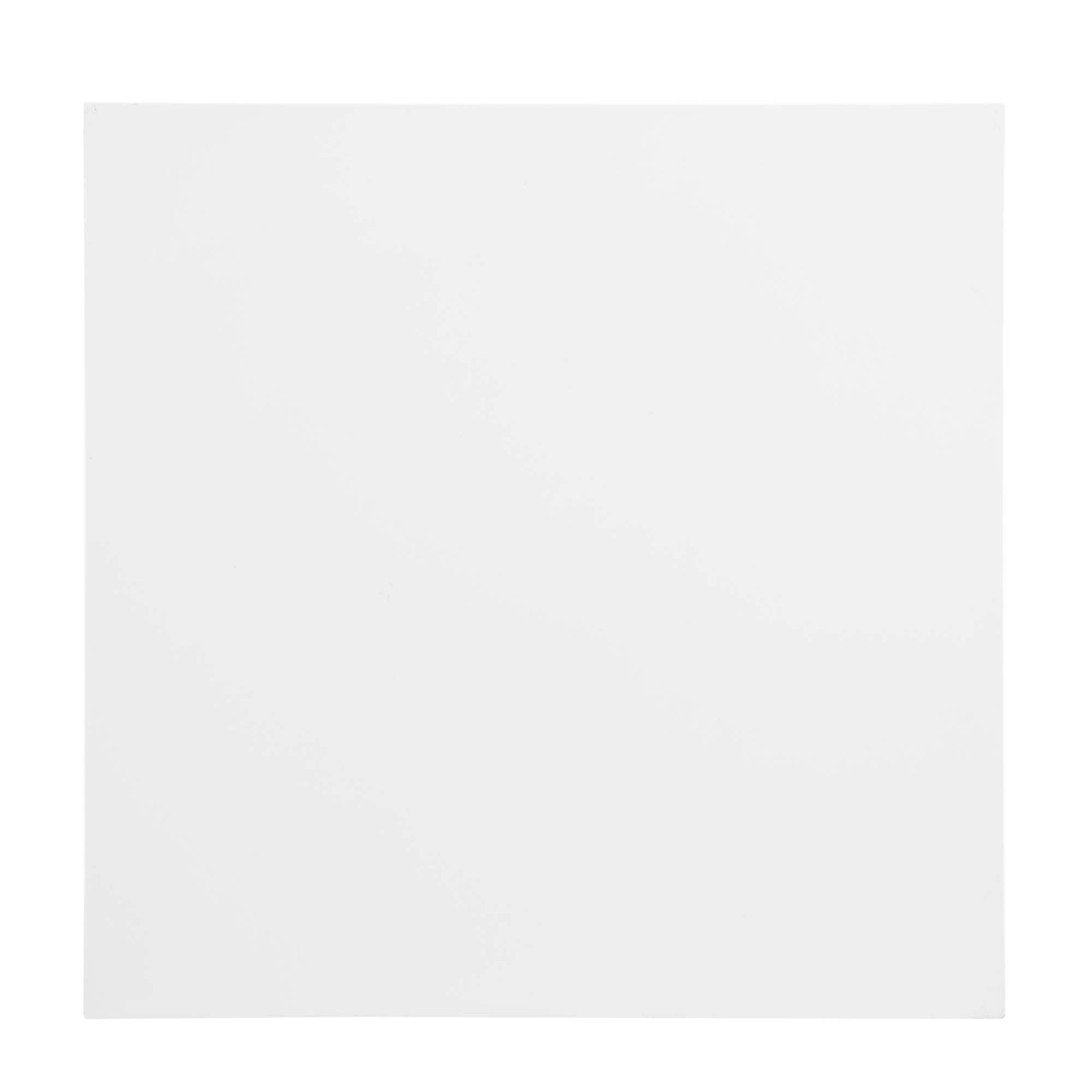 Verne 24" Square Dining Table - Gold White