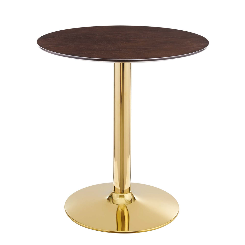Verne 28" Dining Table - Gold Cherry Walnut