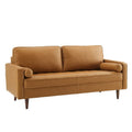 Valour Leather Sofa - Tan
