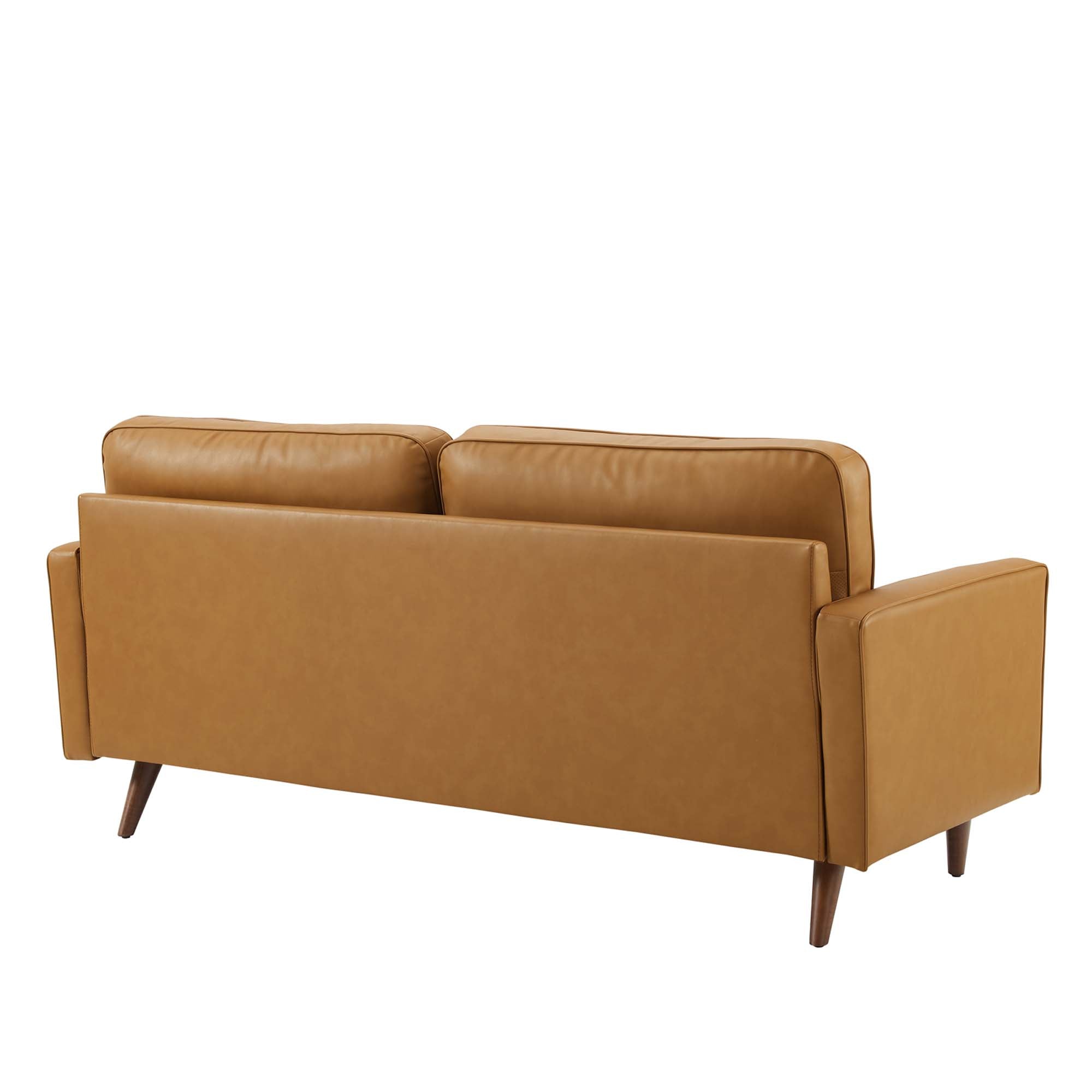 Valour Leather Sofa - Tan
