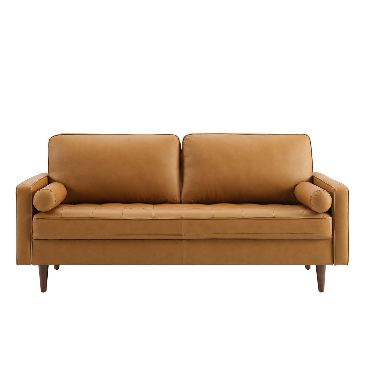 Valour Leather Sofa - Tan