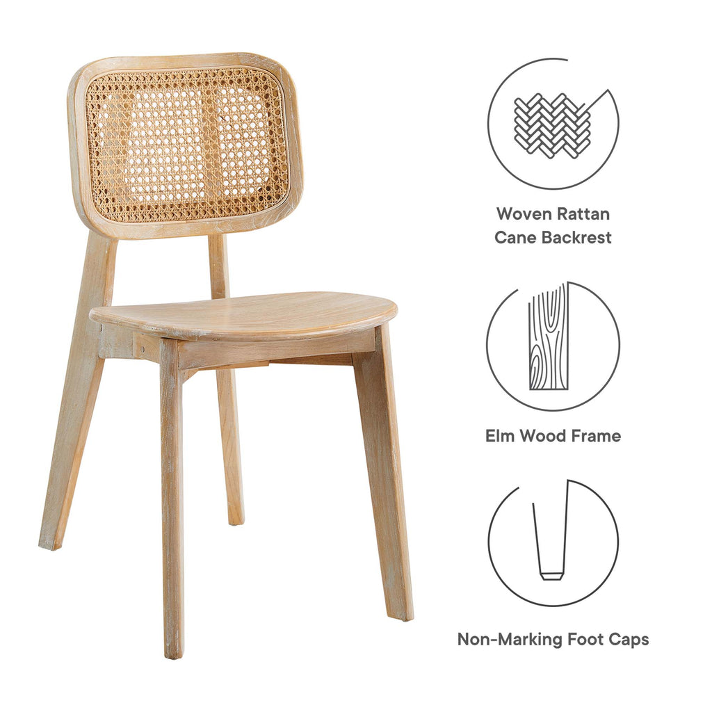 Habitat Wood Dining Side Chair - Gray