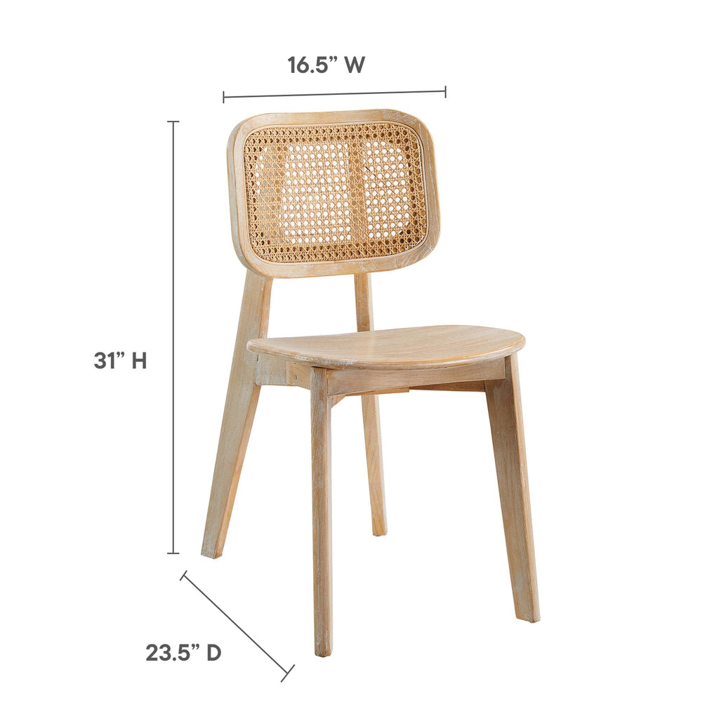 Habitat Wood Dining Side Chair - Gray