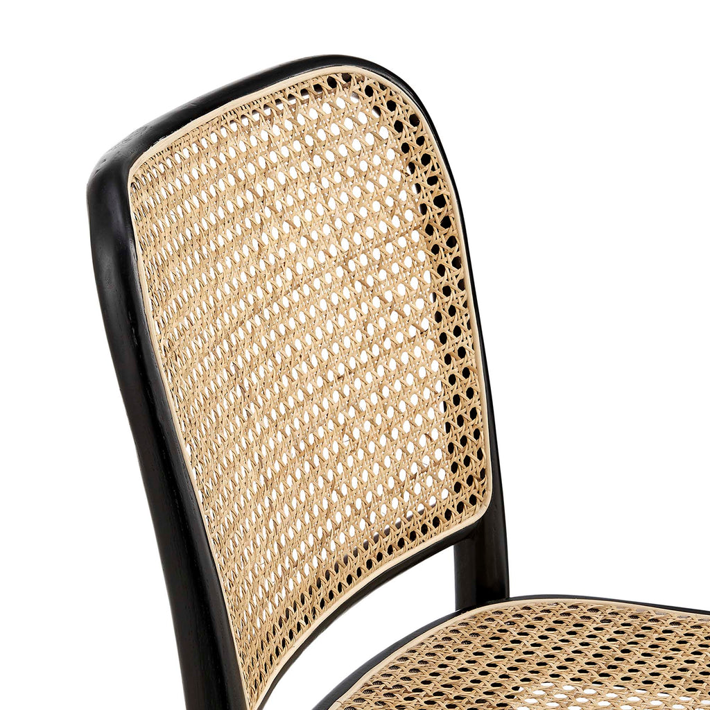 Winona Wood Dining Side Chair - Black