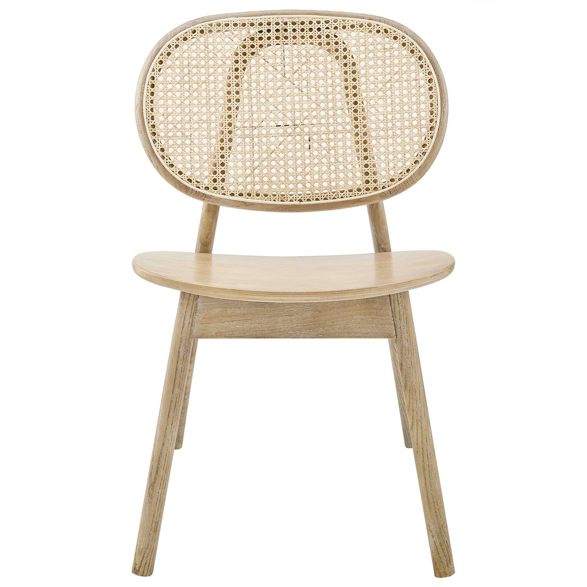 Malina Wood Dining Side Chair - Gray