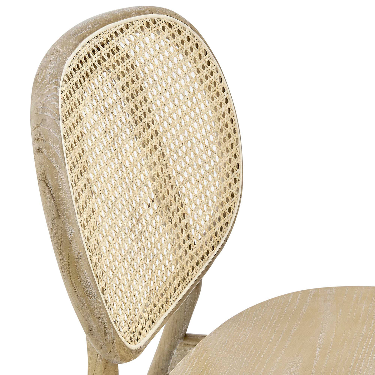 Malina Wood Dining Side Chair - Gray