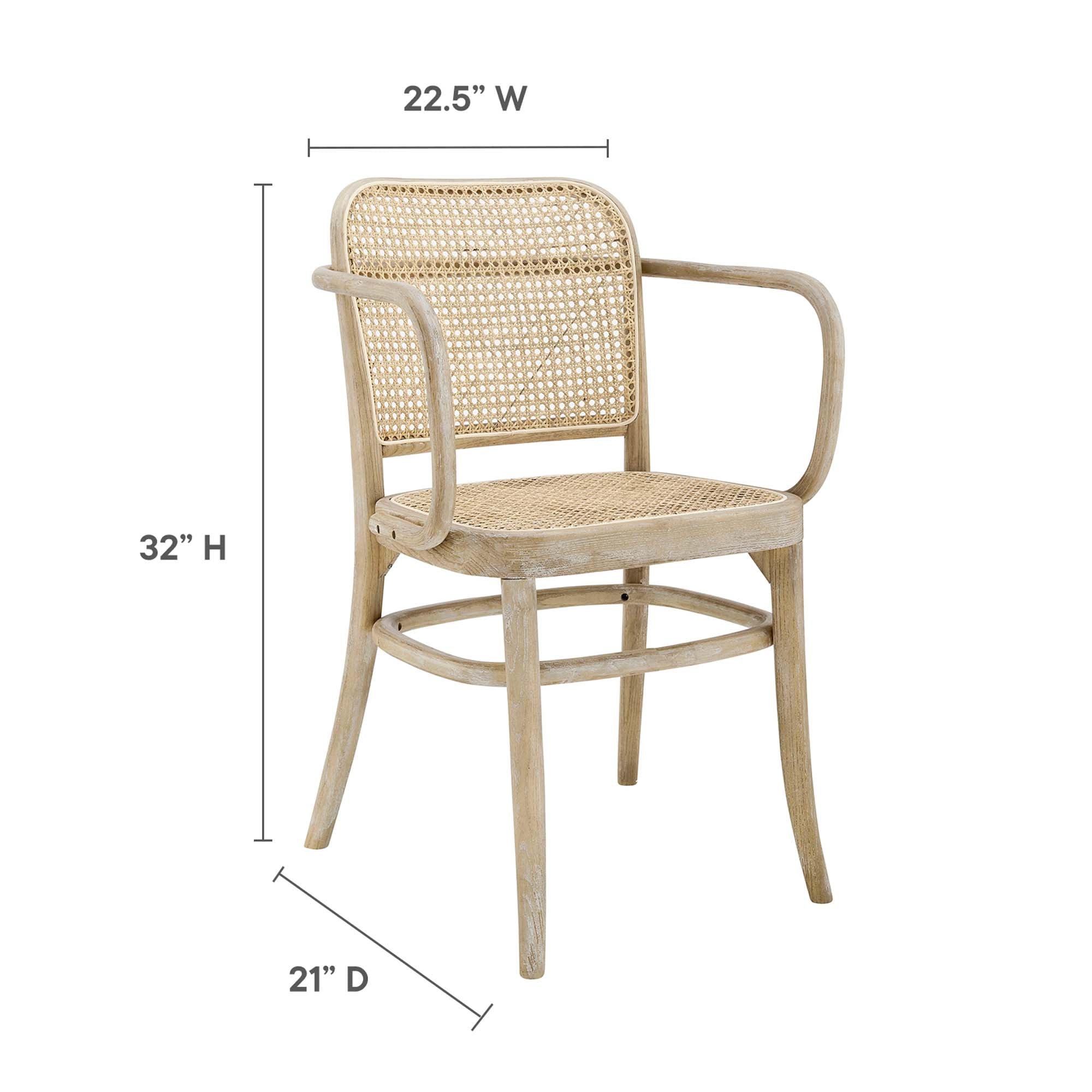Winona Wood Dining Chair - Gray