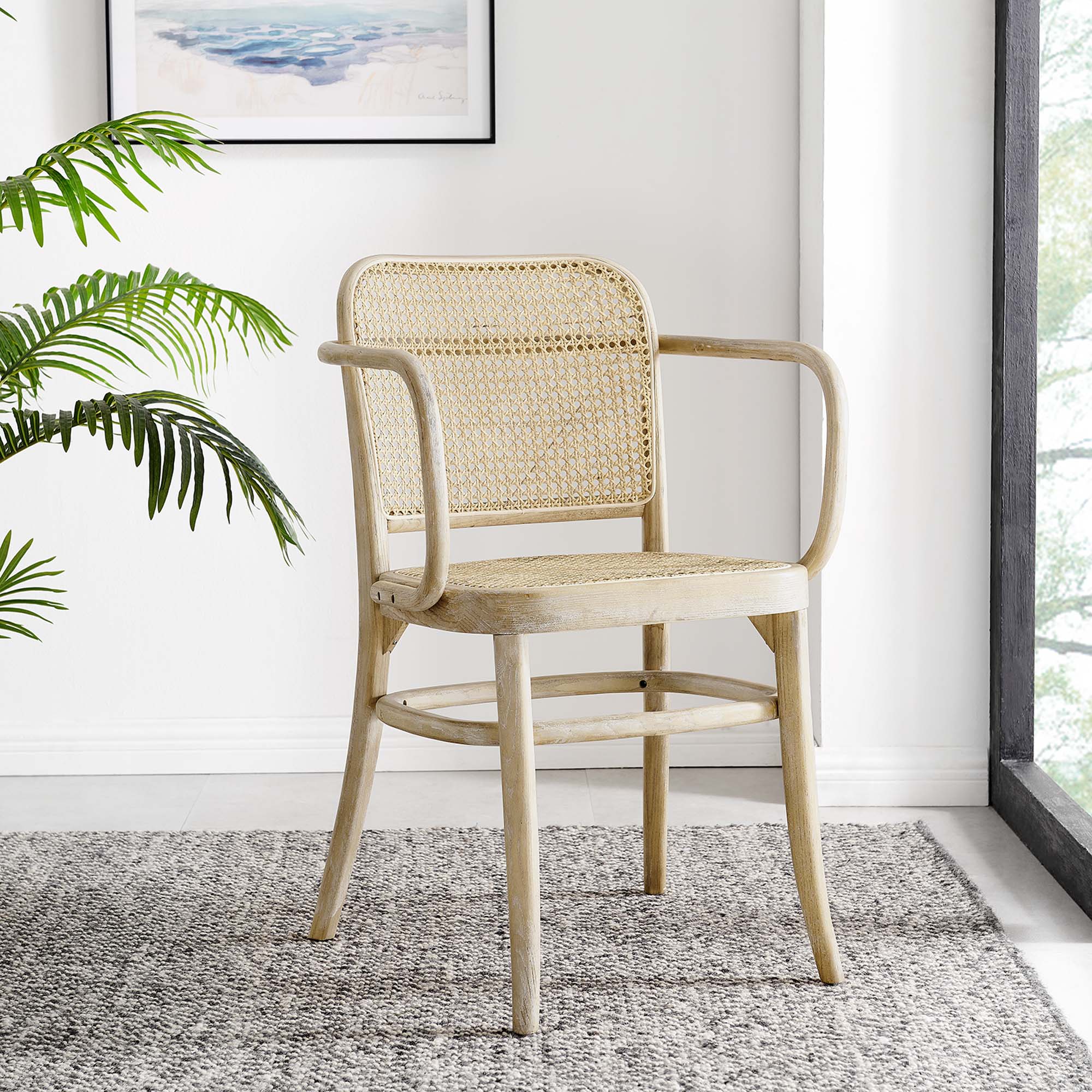 Winona Wood Dining Chair - Gray