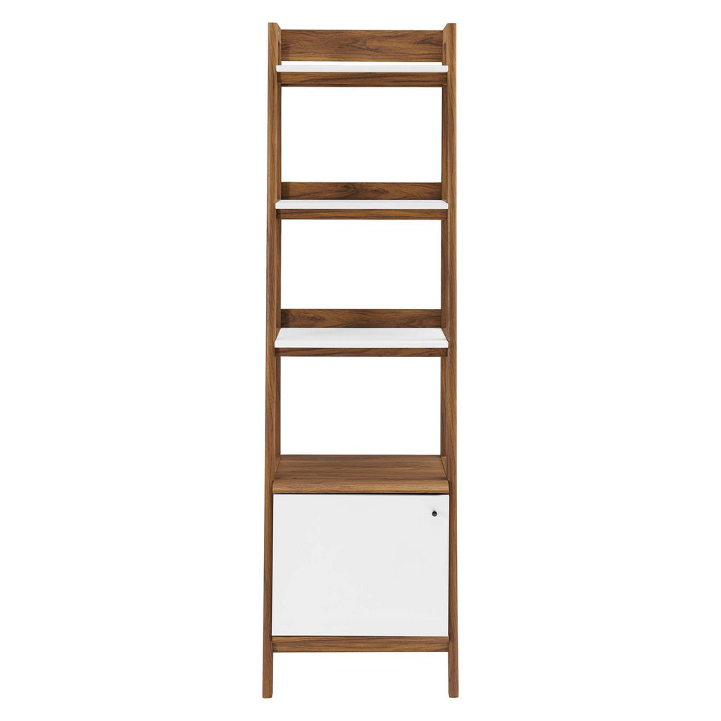 Bixby 21" Bookshelf - Walnut White