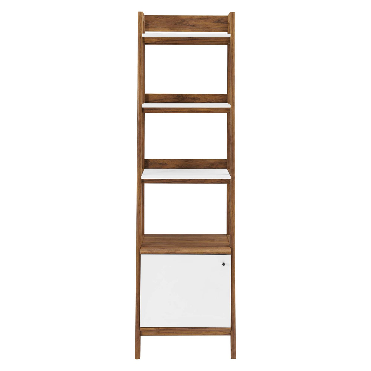 Bixby 21" Bookshelf - Walnut White