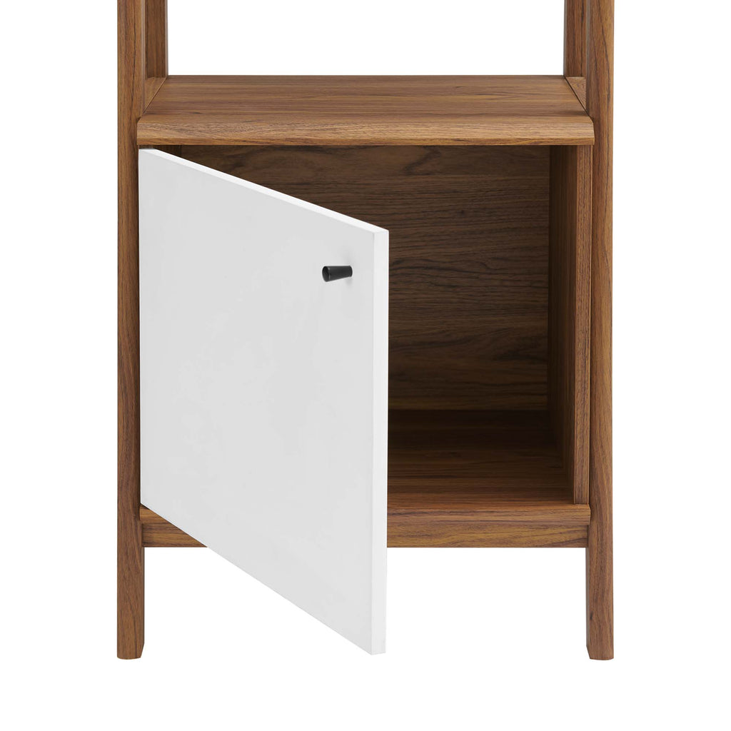 Bixby 21" Bookshelf - Walnut White