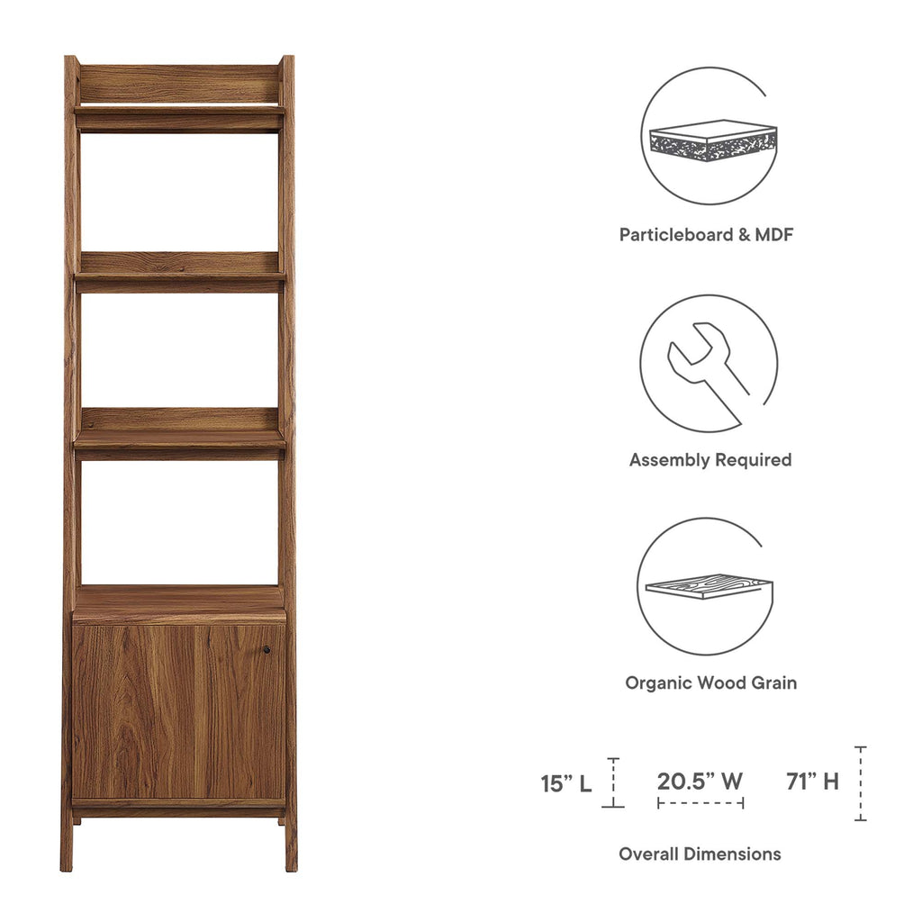 Bixby 21" Bookshelf - Walnut