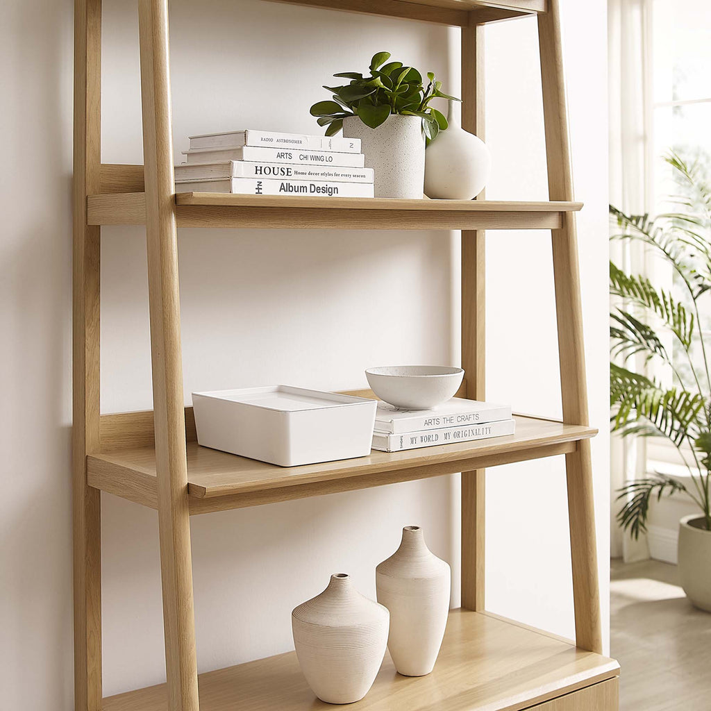 Bixby 33" Bookshelf - Oak