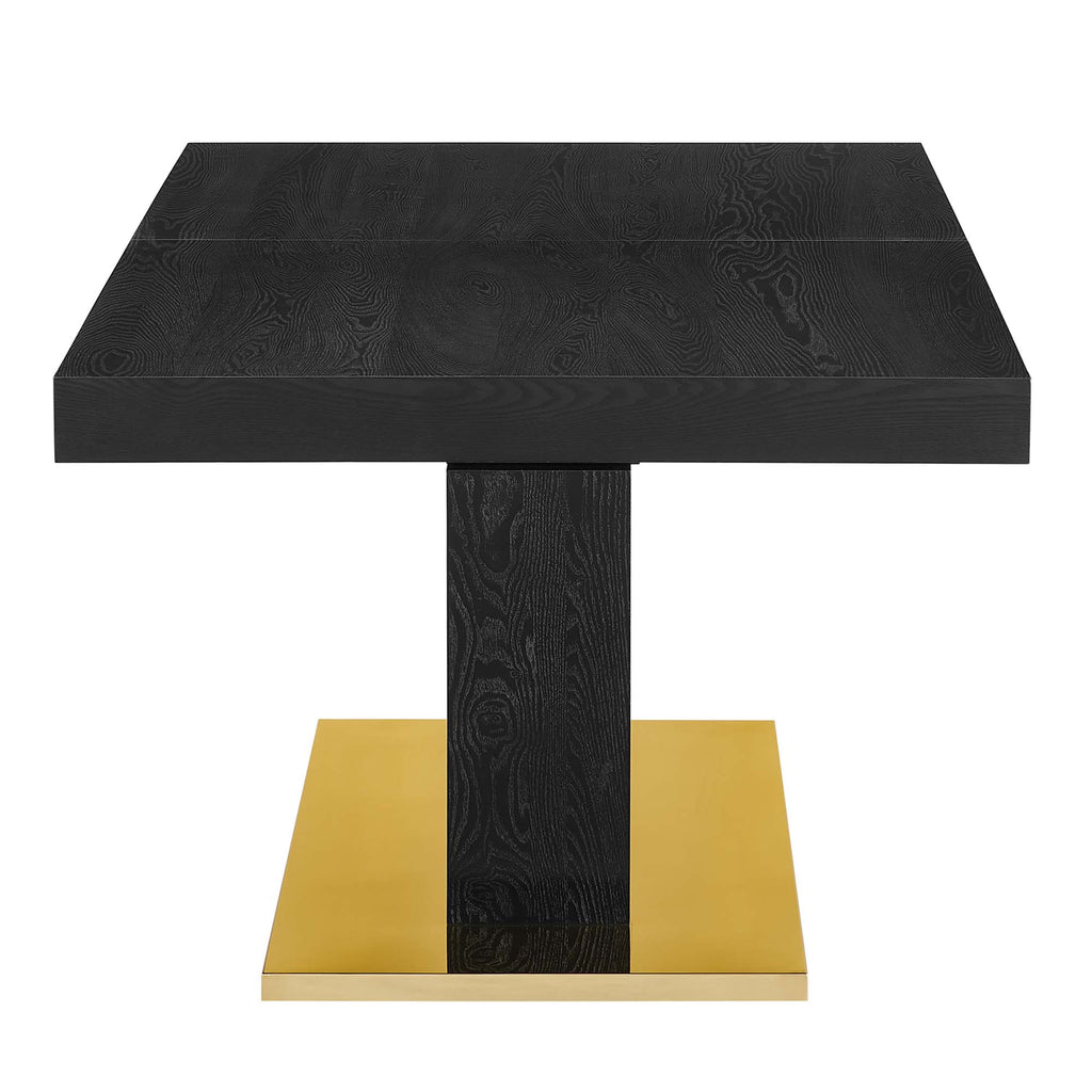 Vector Expandable Dining Table - Black Gold