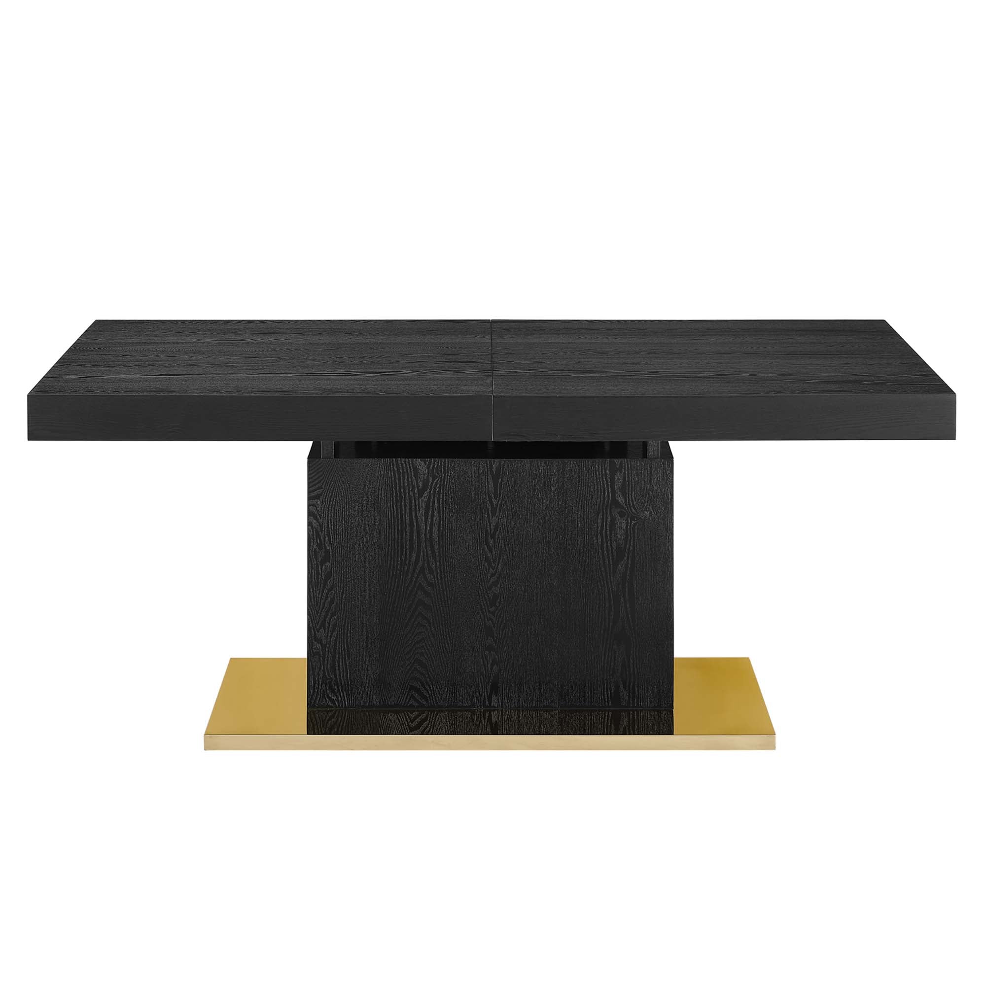 Vector Expandable Dining Table - Black Gold