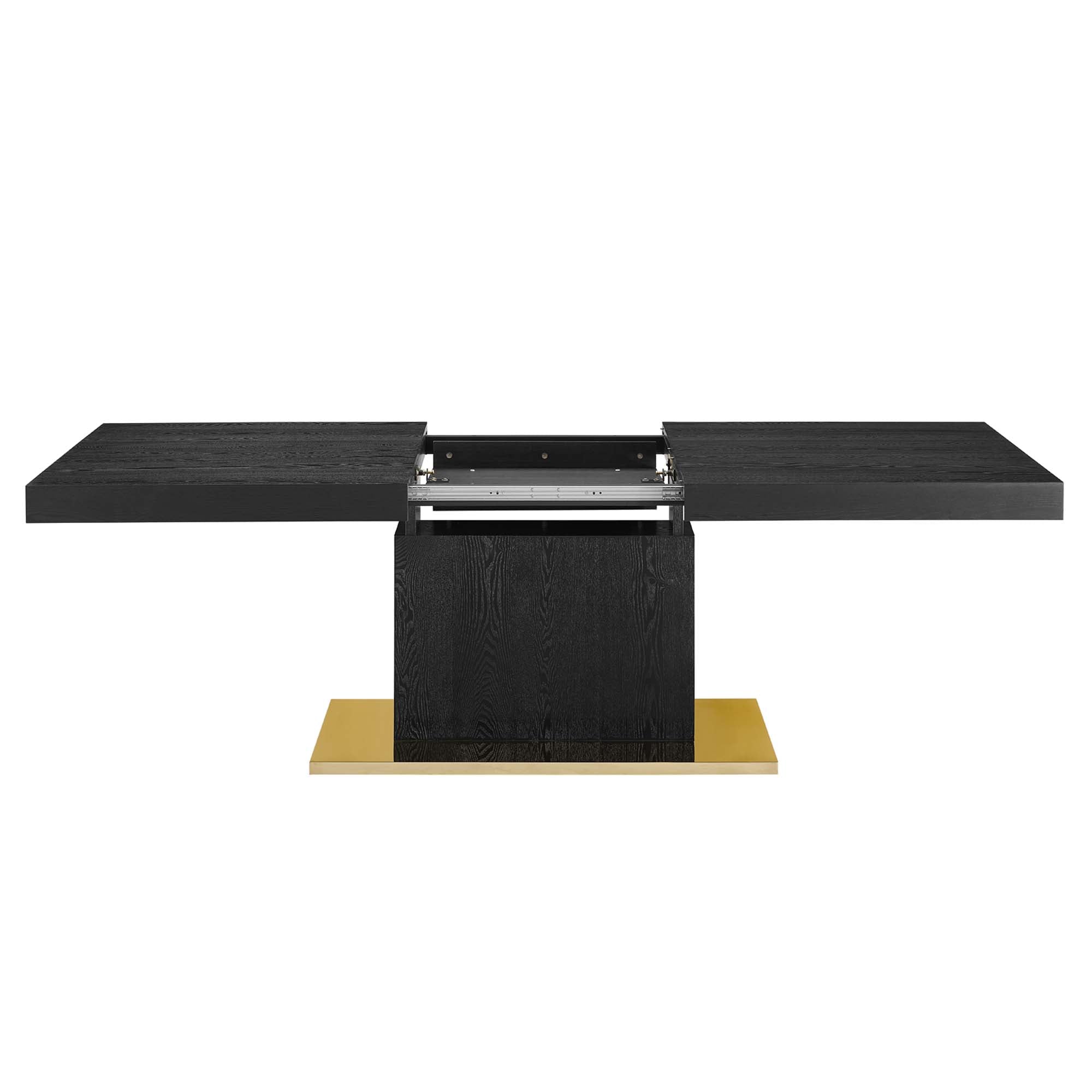 Vector Expandable Dining Table - Black Gold