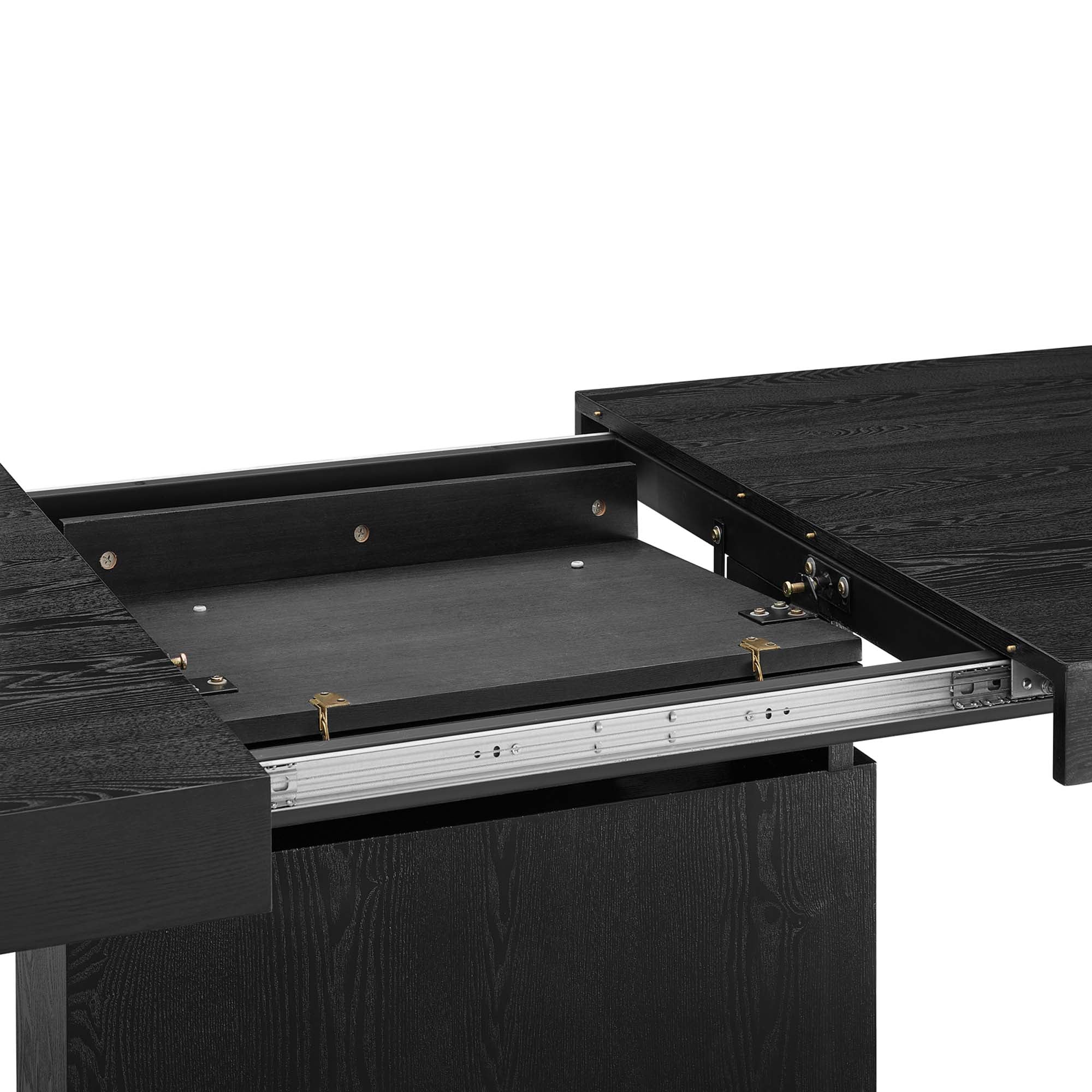 Vector Expandable Dining Table - Black Gold