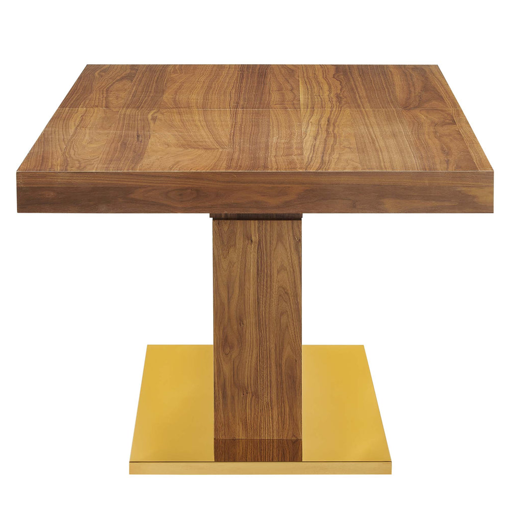 Vector Expandable Dining Table - Walnut Gold