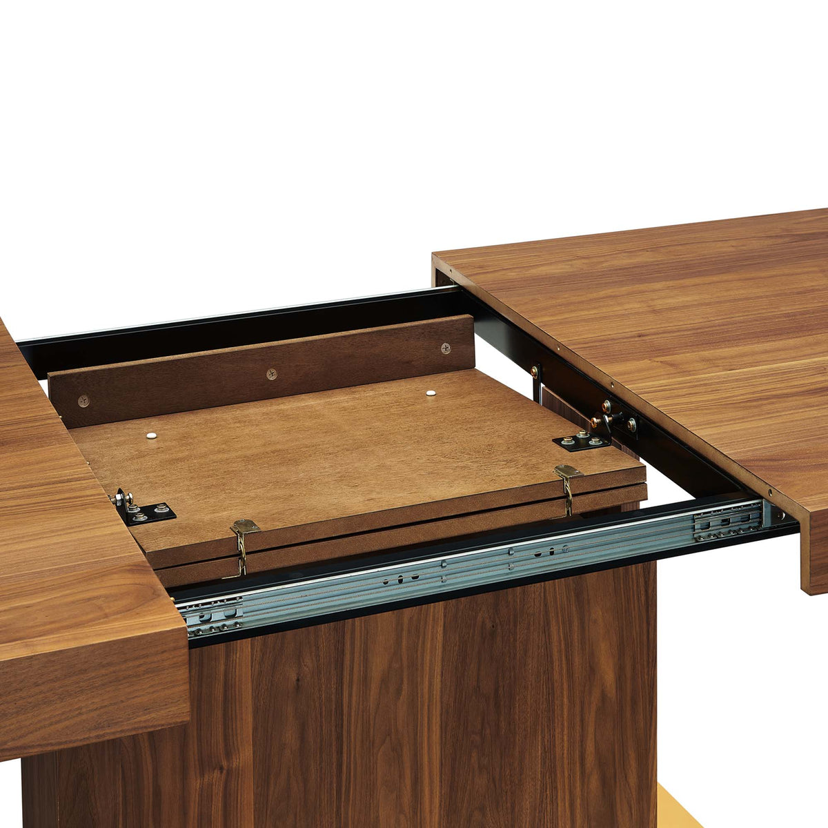 Vector Expandable Dining Table - Walnut Gold