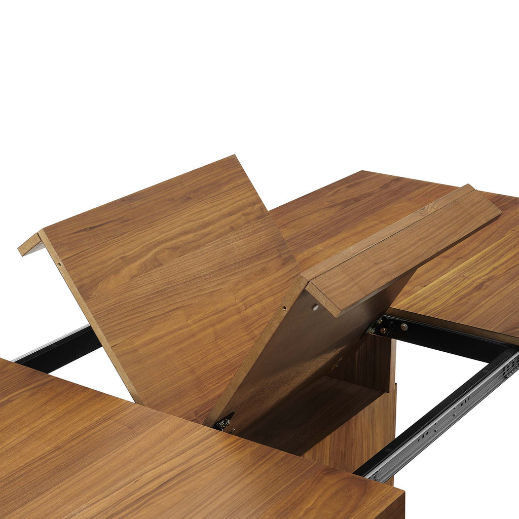 Vector Expandable Dining Table - Walnut Gold
