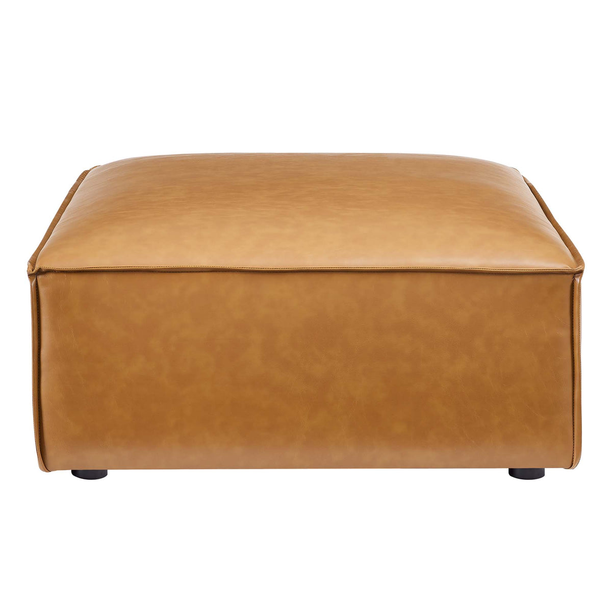 Restore 7-Piece Vegan Leather Sectional Sofa - Tan