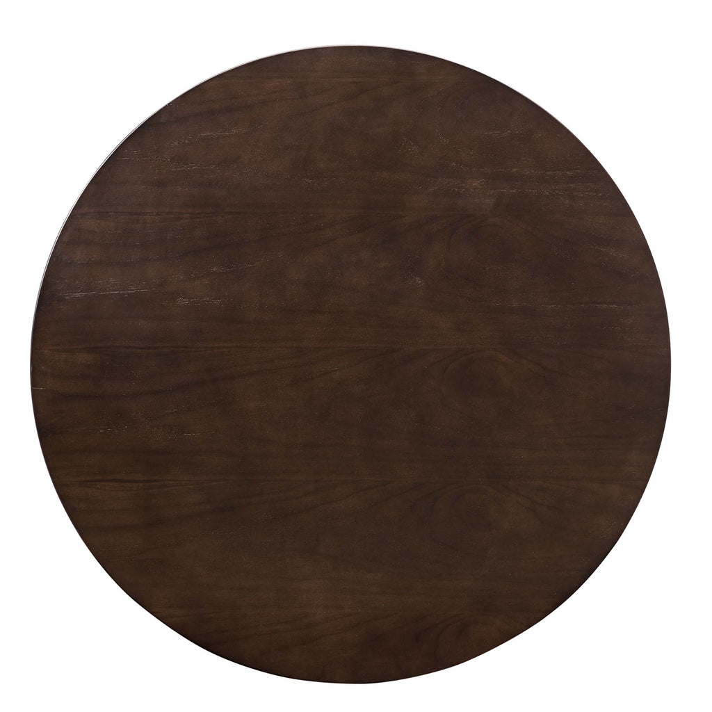 Verne 35" Dining Table - Gold Cherry Walnut