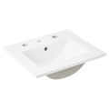 Cayman 18" Bathroom Sink - White
