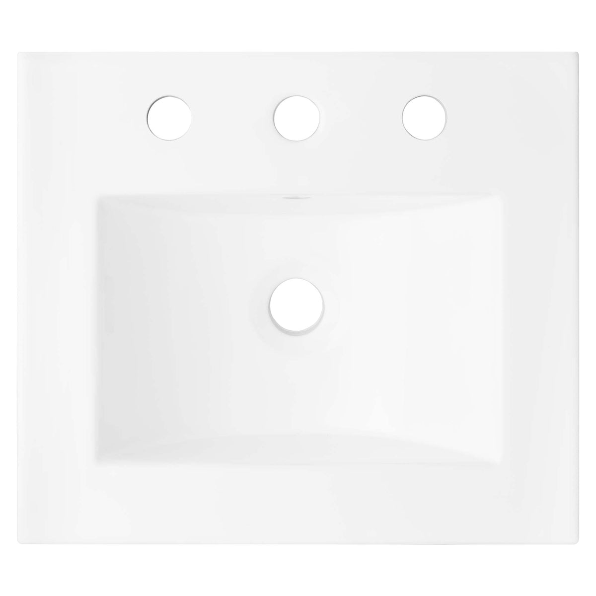 Steamforge 18" Bathroom Vanity - White black