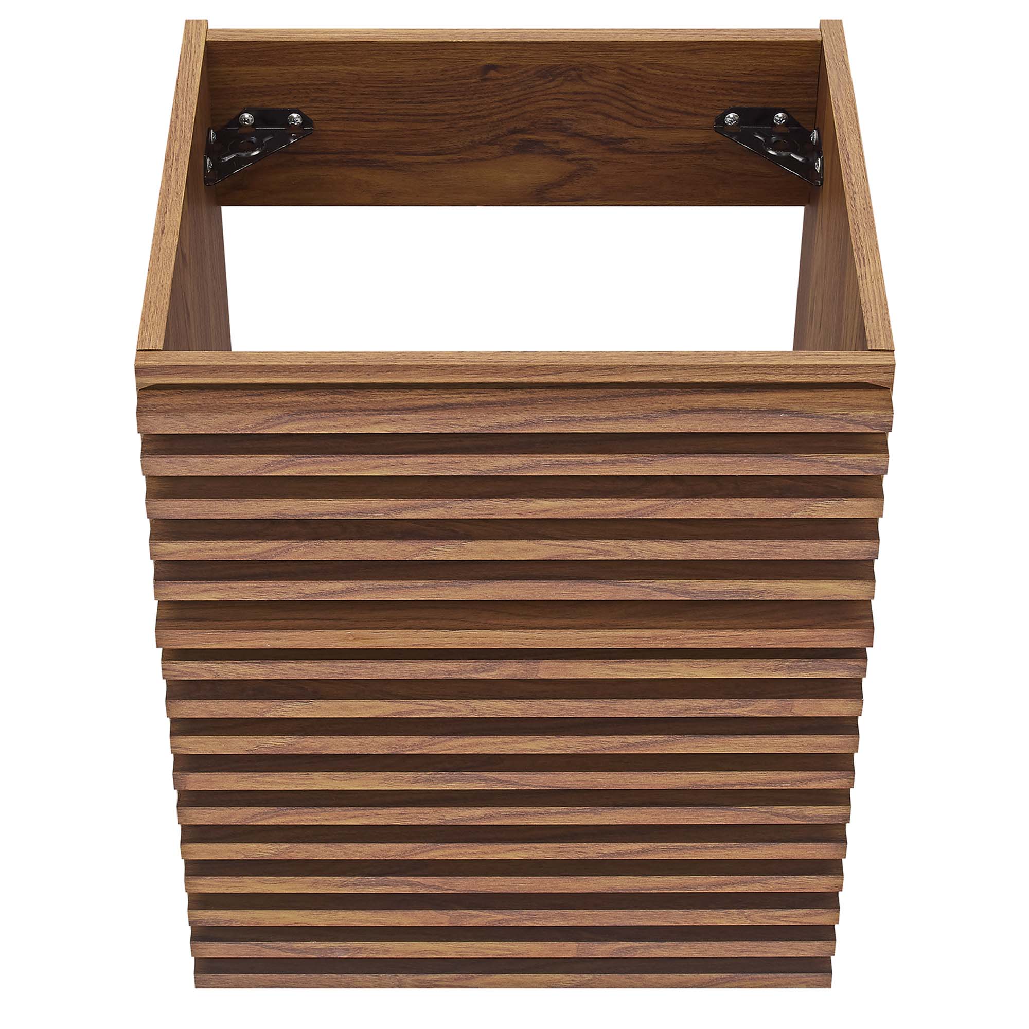 Render 18" Wall-Mount Bathroom Vanity Cabinet (Sink Basin Not Included) - Walnut